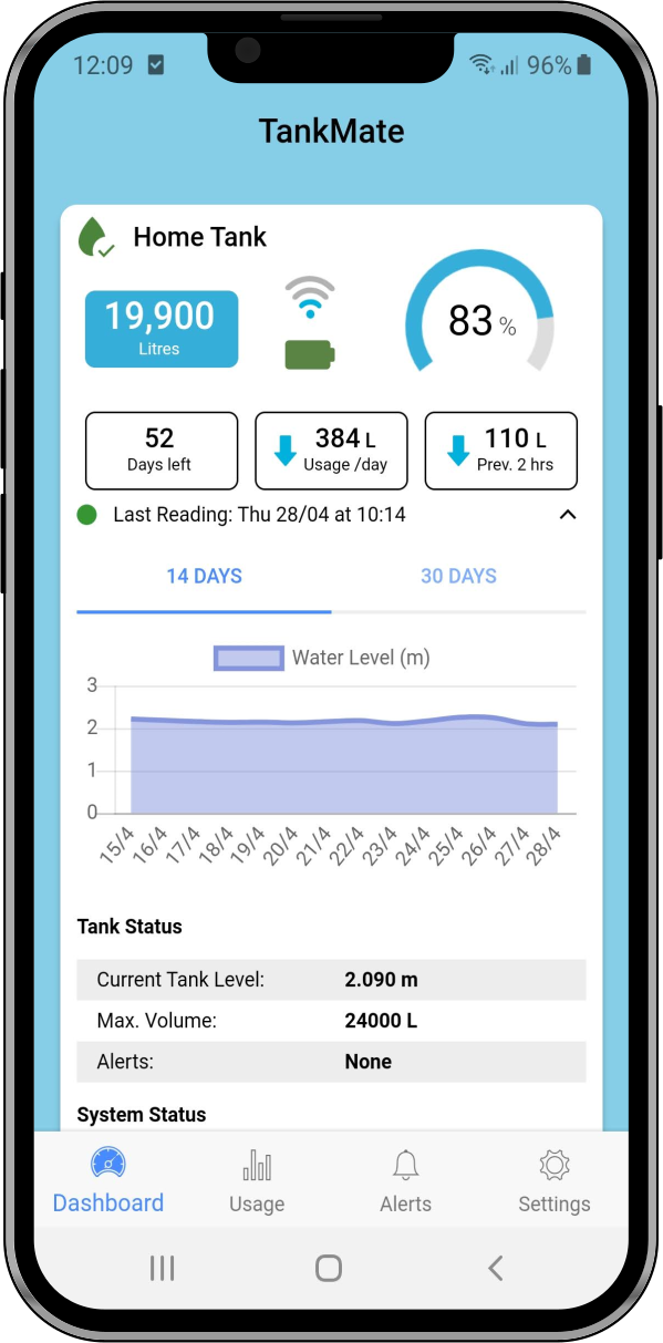 tankmate app screenshot